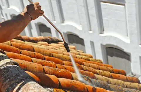 Nettoyage de toitures - Viella